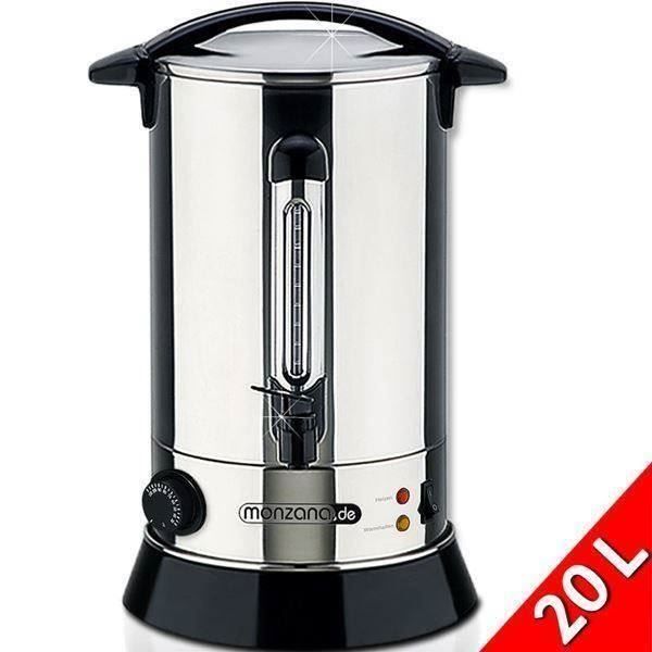 Bollitori: +Glühweinkocher Edelstahl  20l – Nuovo e nell'imballaggio originale da Amriswil venduto da JaJa-Express