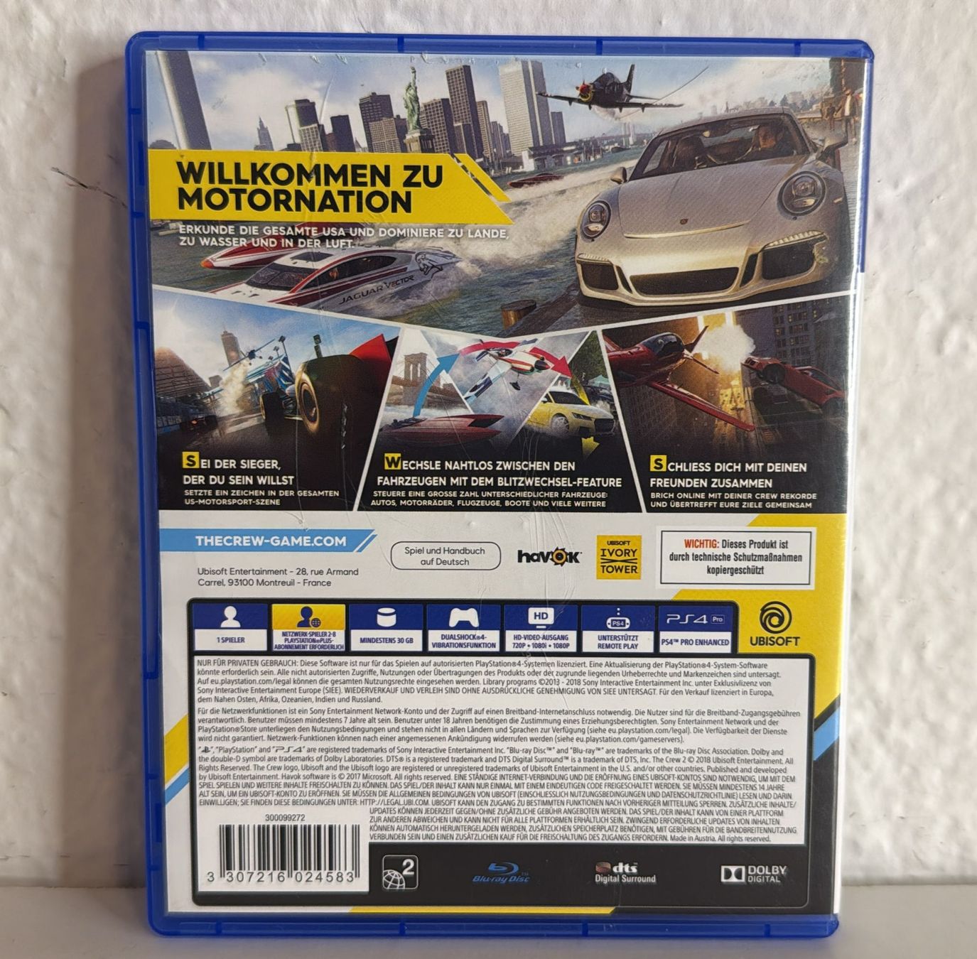 Giochi: The Crew 2 PS4 Spiel guter Zustand – Usato da Ehrendingen venduto da lax21 1