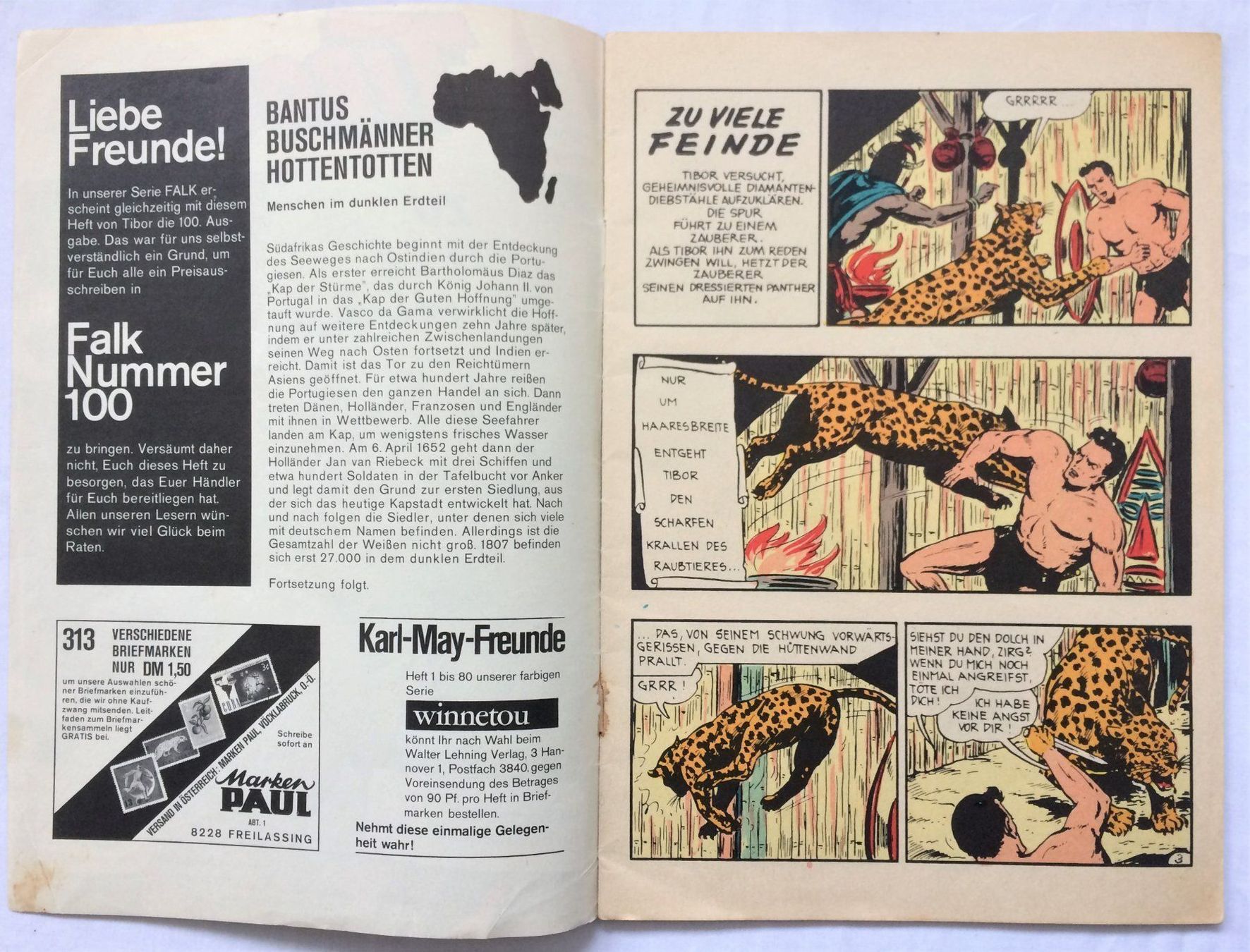 Fumetti: TIBOR - HELD DES DSCHUNGELS - Nr.150 – Usato da Schaffhausen venduto da durruti 2