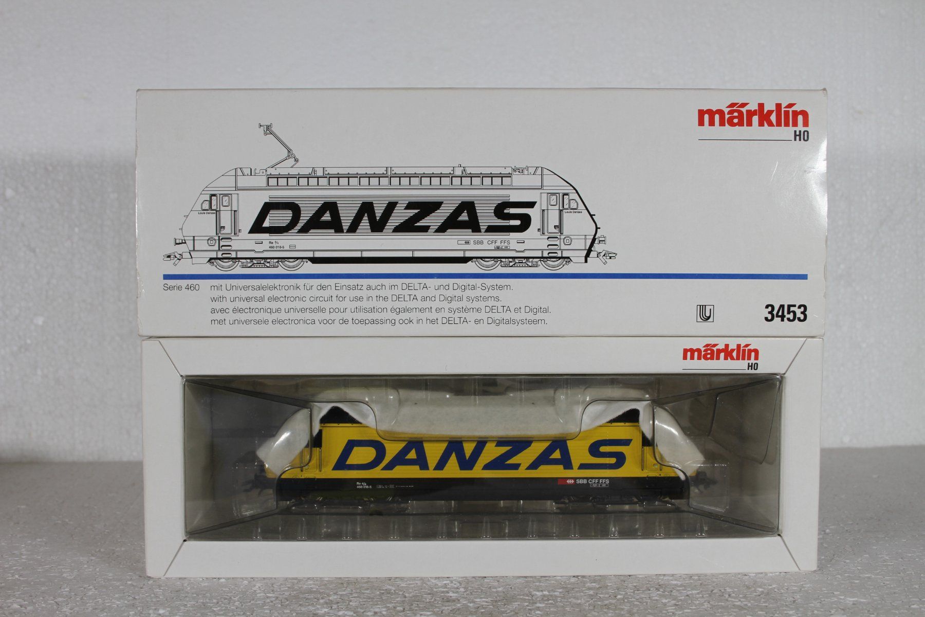 Märklin Modellini di ferrovie: Märklin 3453 SBB Re 460 Danzas OVP – Usato da Triesen venduto da cor_62ts 8