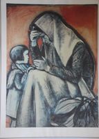 Ausstellungsplakat von Paolo alias Paul Jakob Müller (1984)