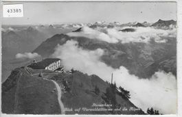 Stanserhorn - Blick auf Vierwaldstättersee und die Alpen