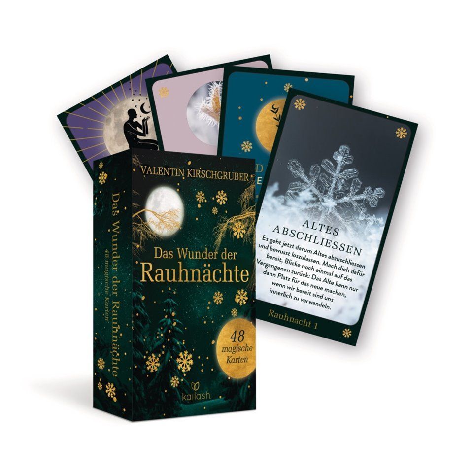 Libri: Das Wunder der Rauhnächte - Kartenset – Nuovo e nell'imballaggio originale da Mauren venduto da Yeelen