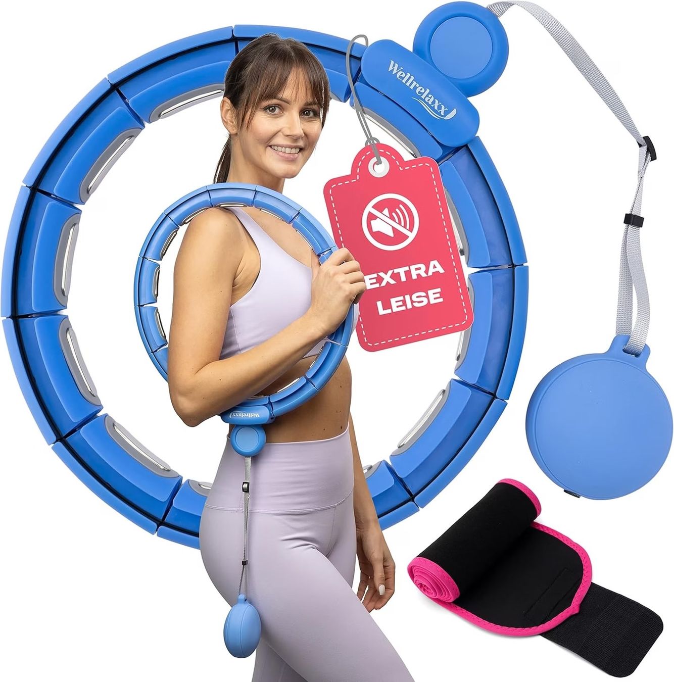 Hometrainer: Smart Hula Hoop mit Gewichtskugel – Nuovo (secondo la descrizione) da Bauma venduto da duj_9dsw 3