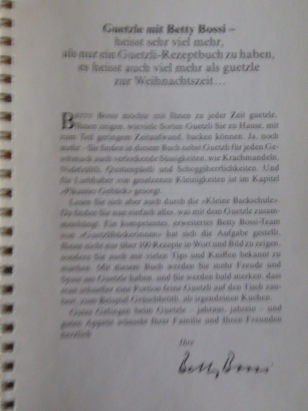 Bücher: Betty Bossi Guetzle – Gebraucht aus Gossau SG von oreliefredy 3
