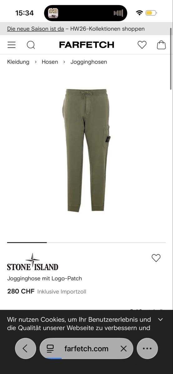 Stone Island Pantaloni: Stone island – Usato da Lyss venduto da luk_966l 3