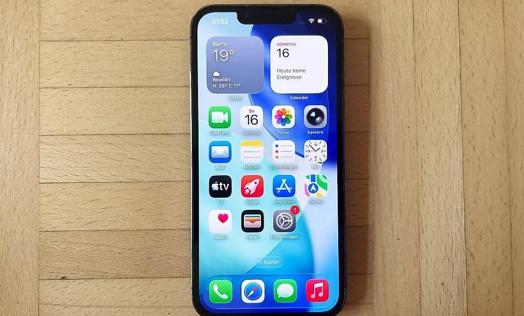 Apple Telefoni cellulari / Smartphones: Apple IPHONE 13 Pro 128GB "Graphit" Akku 100% TOP – Usato da Bern venduto da stauffe2275 1