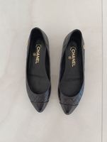 Chanel Ballerinas Schwarz, Gr. 37.5
