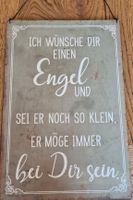 Shabby- chic Schild Engel....