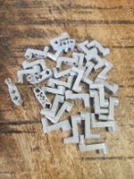 lego 33299 lot de 30 pièces Light Bluish Gray Technic,