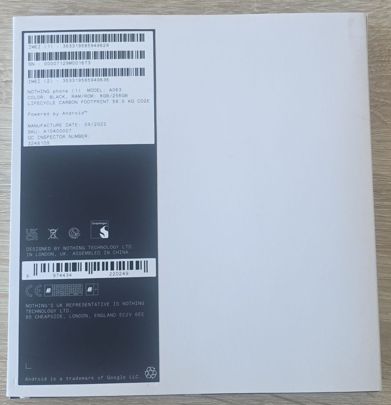 Telefoni cellulari / Smartphones: Neuf!Phone Android A063 8GB/250 GB – Nuovo (secondo la descrizione) da La Chaux-de-Fonds venduto da cri_786z