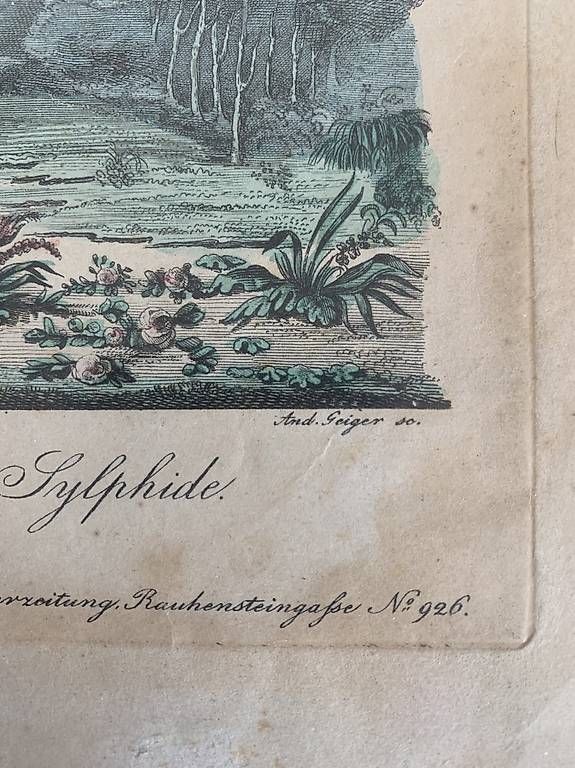 Stiche: Antiker Stich Marie Taglioni Sylphide – Gebraucht aus Muri AG von cag733 2
