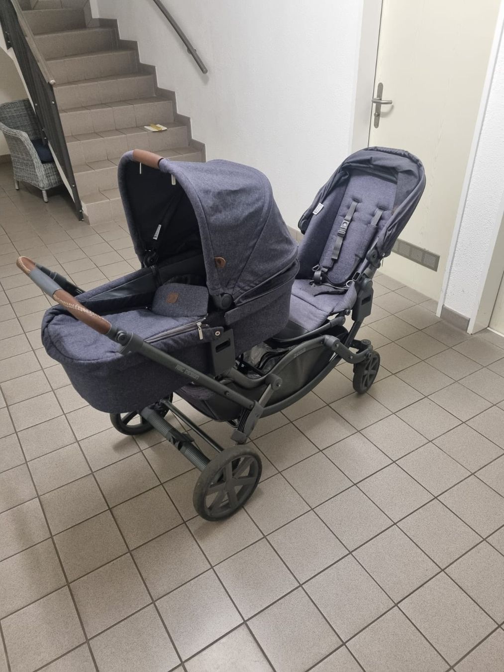 ABC Design Carrozzine: ABC Design Zoom Geschwisterwagen – Usato da Nottwil venduto da time17 1