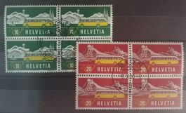 3953) 314-15, Alpenpost ET im 4-Block Kt. 40.-++