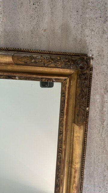 Specchi: STUPENDO SPECCHIO D EPOCA CON CORNICE DORATA – Usato da Davesco-Soragno venduto da kappas 1