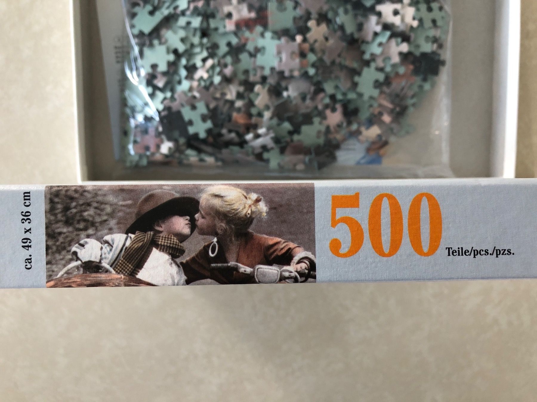 Ravensburger Puzzle: Puzzle "Erster Kuss", 500 Teile – Nuovo (secondo la descrizione) da Balzers venduto da Kubus 1