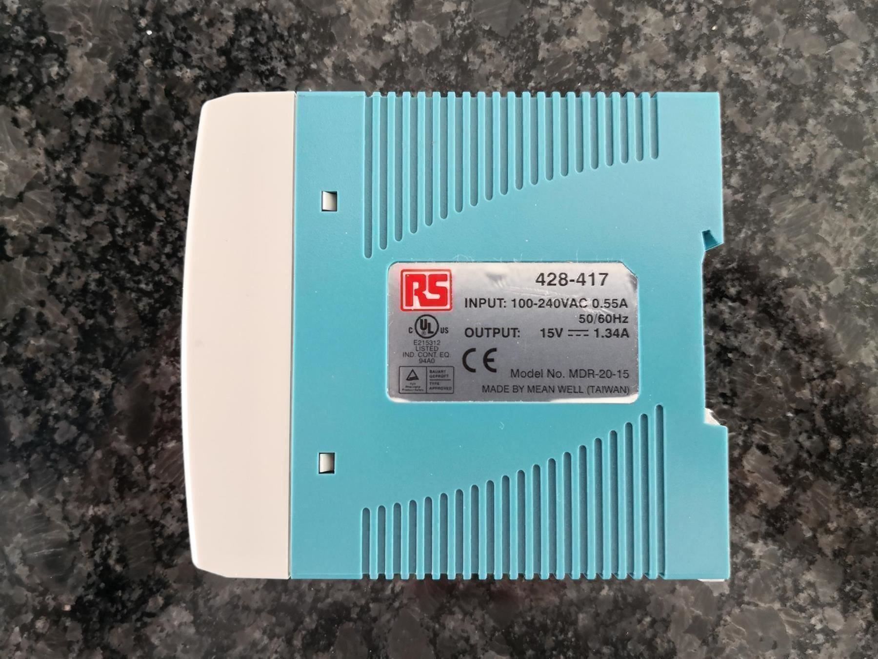 Componenti elettronici: +15VDC DIN-Schienen Netzteil – Usato da Igis venduto da Mfsi 2