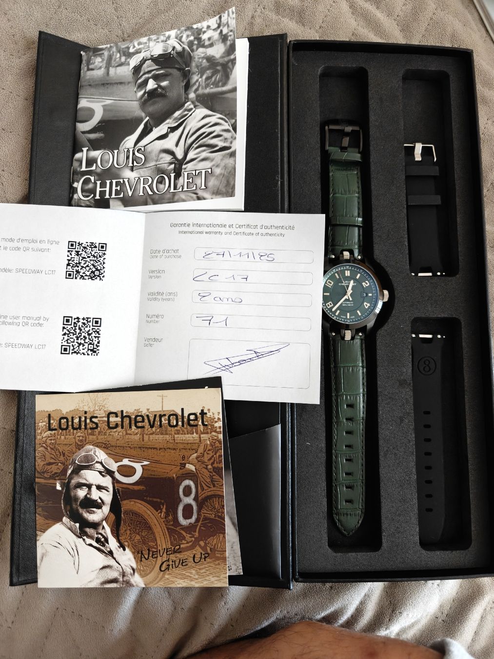 Montres: Louis Chevrolet LC17 neuf – Neuf avec emballage d'origine à Delémont par man_gpn6