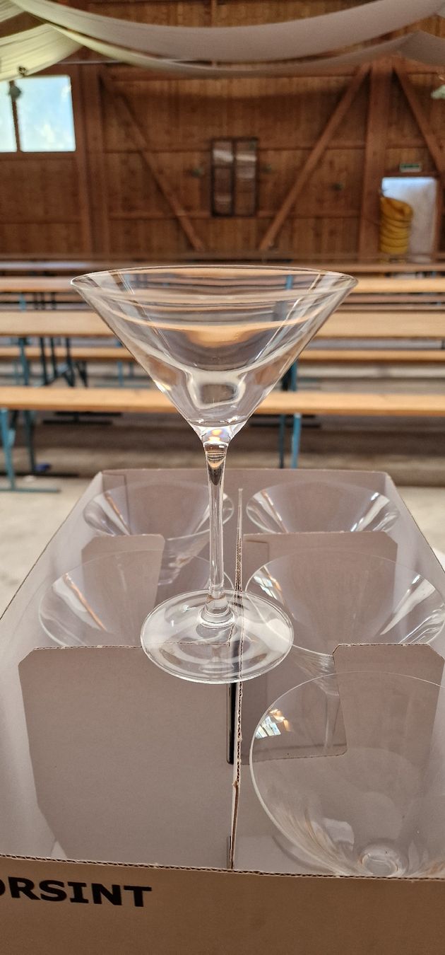 Bicchieri: 6 Stk. Martini Gläser, Cocktailgläser – Usato da Roggliswil venduto da Bluro90