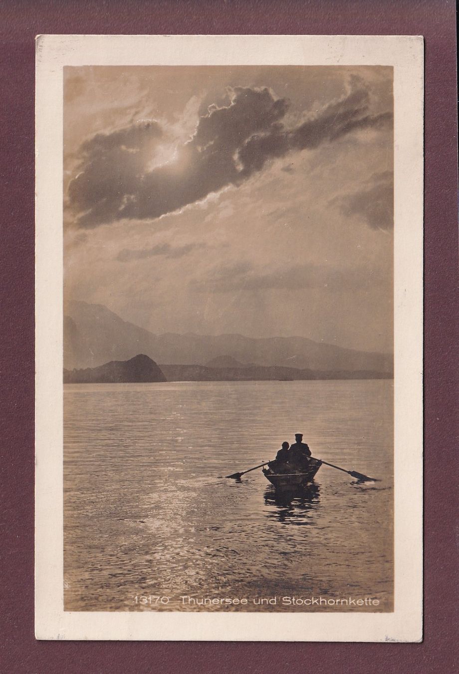 Cartes postales: THUNERSEE - Fischer - 1929 – D'occasion à Pully par nicecards