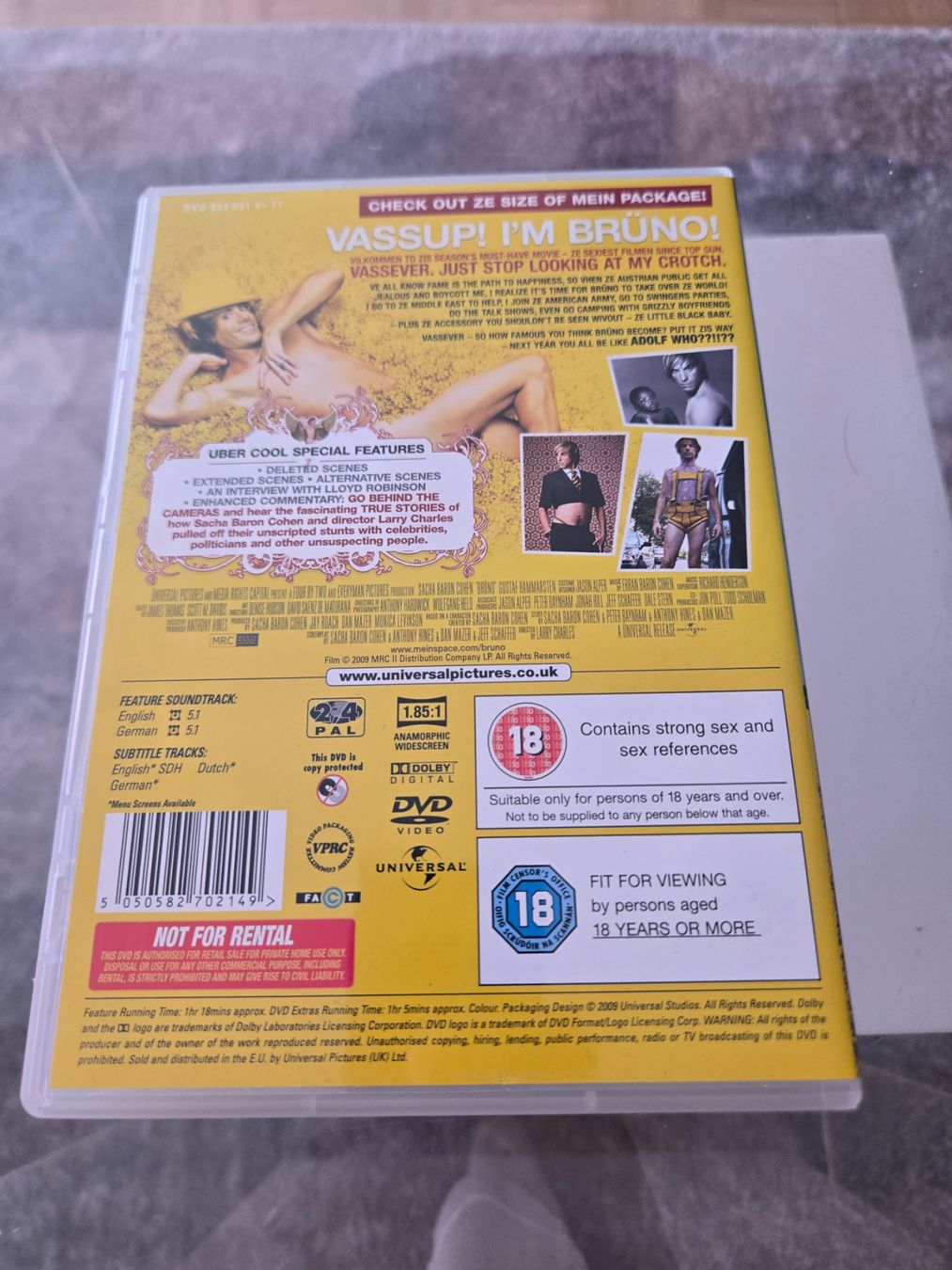 Tous les DVDs: Brüno DVD – D'occasion à Bussigny par Kfdlt 1