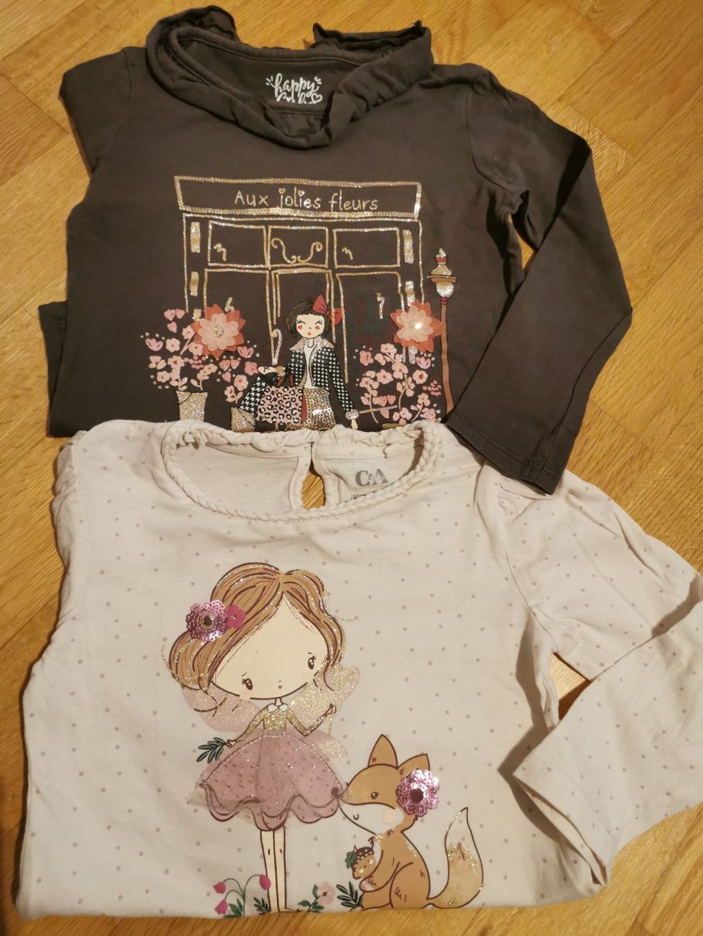 C&A Camicette, T-shirt & Top: C&A 2 Langarmshirts, gr. 110 – Usato da Zürich venduto da Simfa