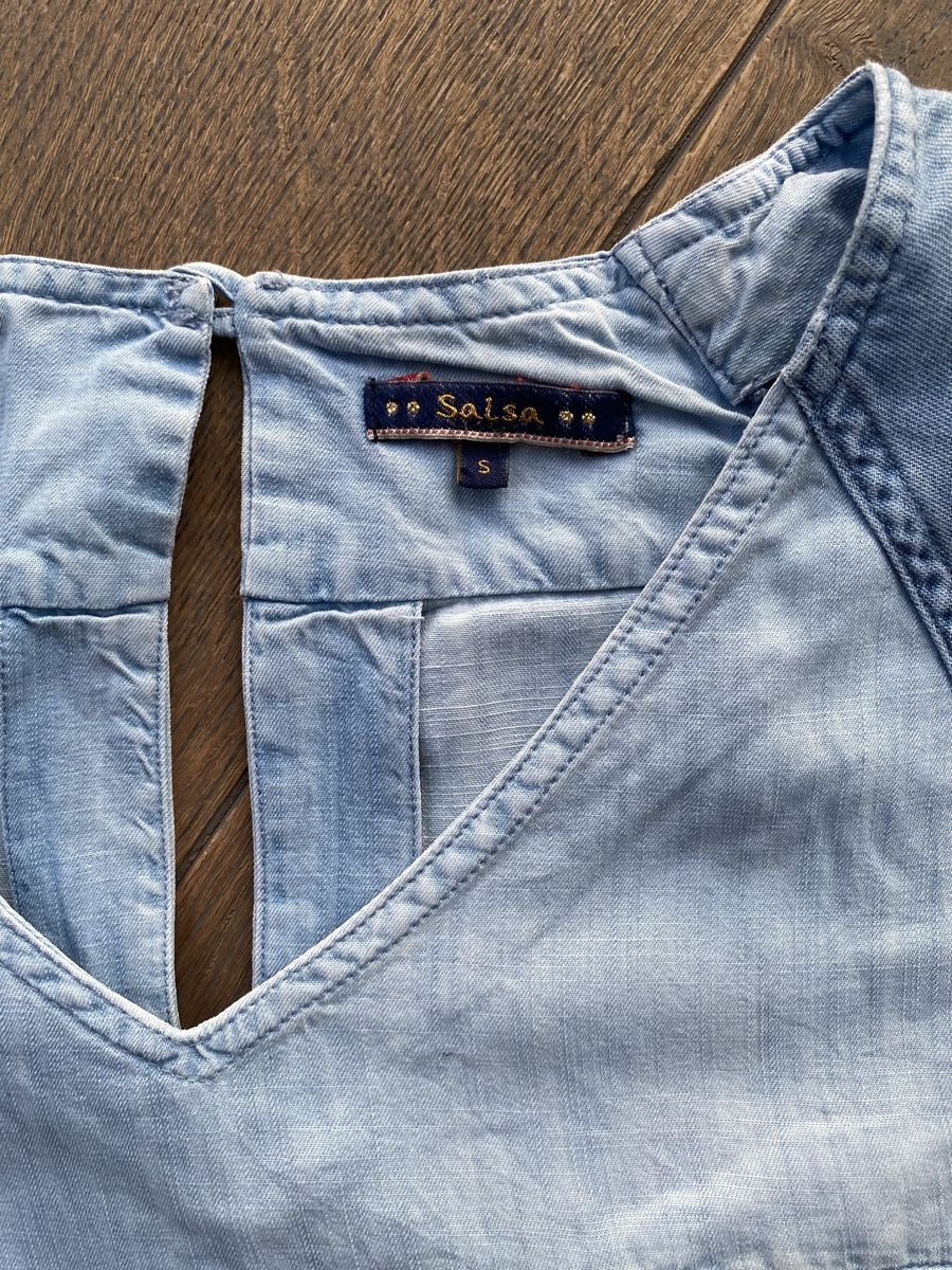 Kleider: Robe d’été en jeans – Gebraucht aus Develier von lili_1 2