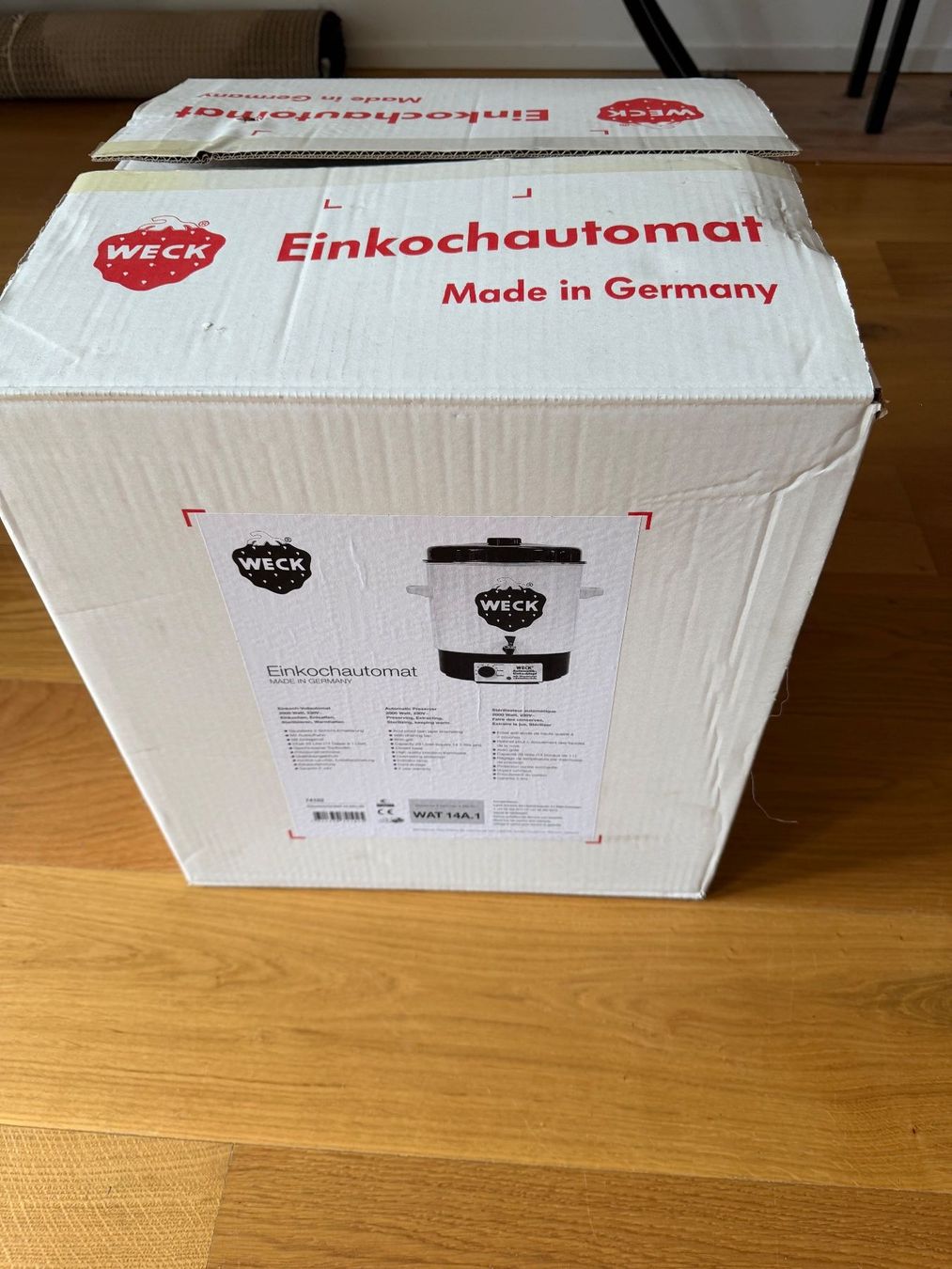 Küchengeräte: Weck Einkochautomat 14A.1 – Neu (gemäss Beschreibung) aus Stettfurt von loeschoe 1