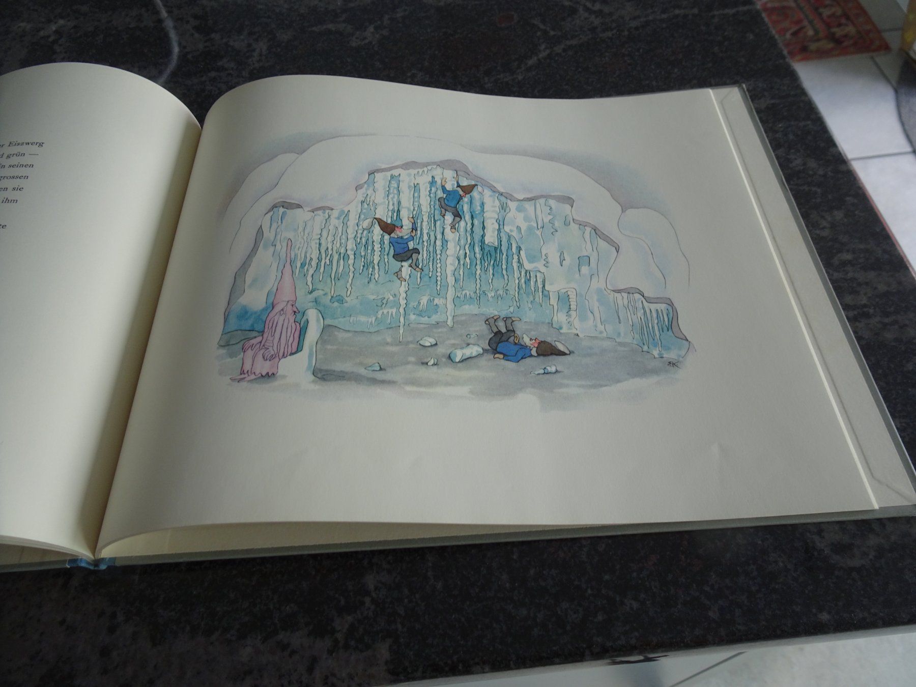 Libri: Wintermaerchen von E. Kreidolf, Rotapfel 1954 Selten – Usato da Zürich venduto da Roulet 6