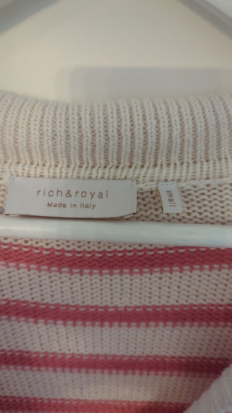 Rich & Royal Maglioni & Felpe: Strickpullover mit Streifen, Rich & Royal, Grösse S – Nuovo (secondo la descrizione) da Neuheim venduto da sh0_gbz7 1