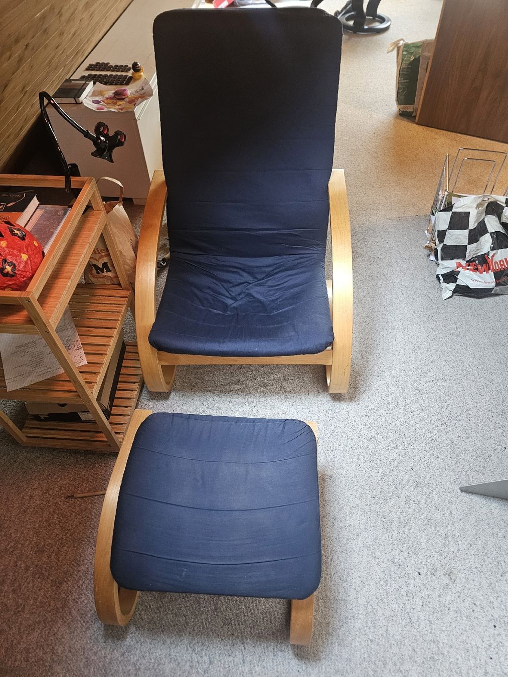Poltrone: Sessel mit Fusshocker – Usato da Winterthur venduto da kam_6scr