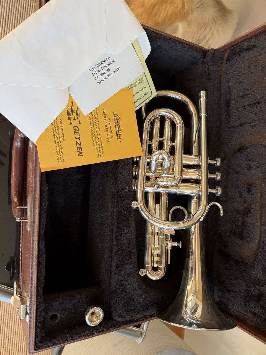 Strumenti musicali: Cornet Getzen 300 Series occasion avec mallette – Usato da Ste-Croix venduto da Astonmp 7