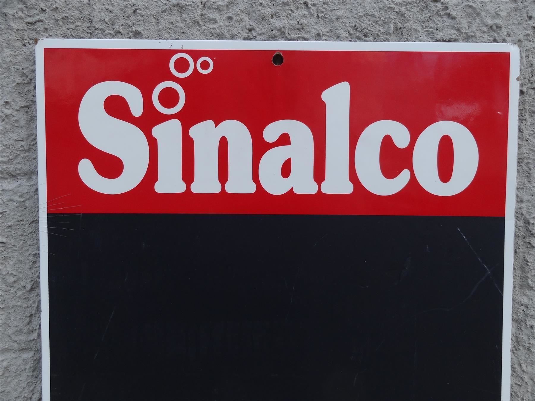 Sinalco Schilder: REKLAME WERBESCHILD MENUTAFEL SINALCO – Gebraucht aus Kerzers von bottlesandboxes 1