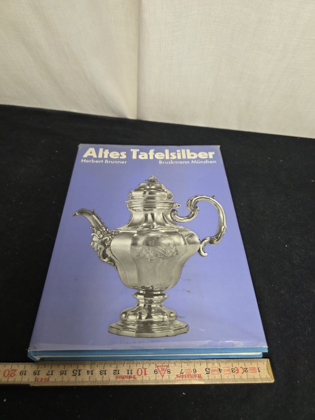 Libri: Buch Altes Tafelsilber Brunner Bruckmann Mnchen  – Usato da Wolfertswil venduto da Antiko 7