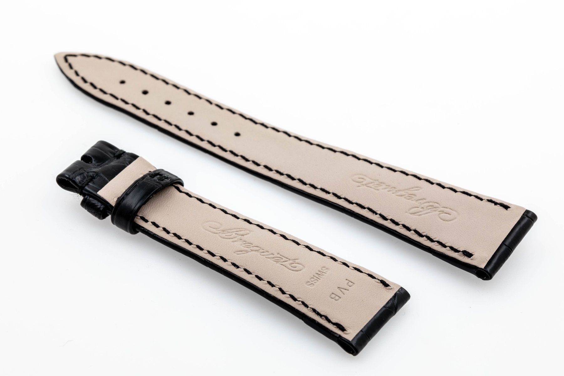 Bracciali & Braccialetti: Breguet black alligator strap 20mm NEW – Nuovo (secondo la descrizione) da Epalinges venduto da bracelet123 1