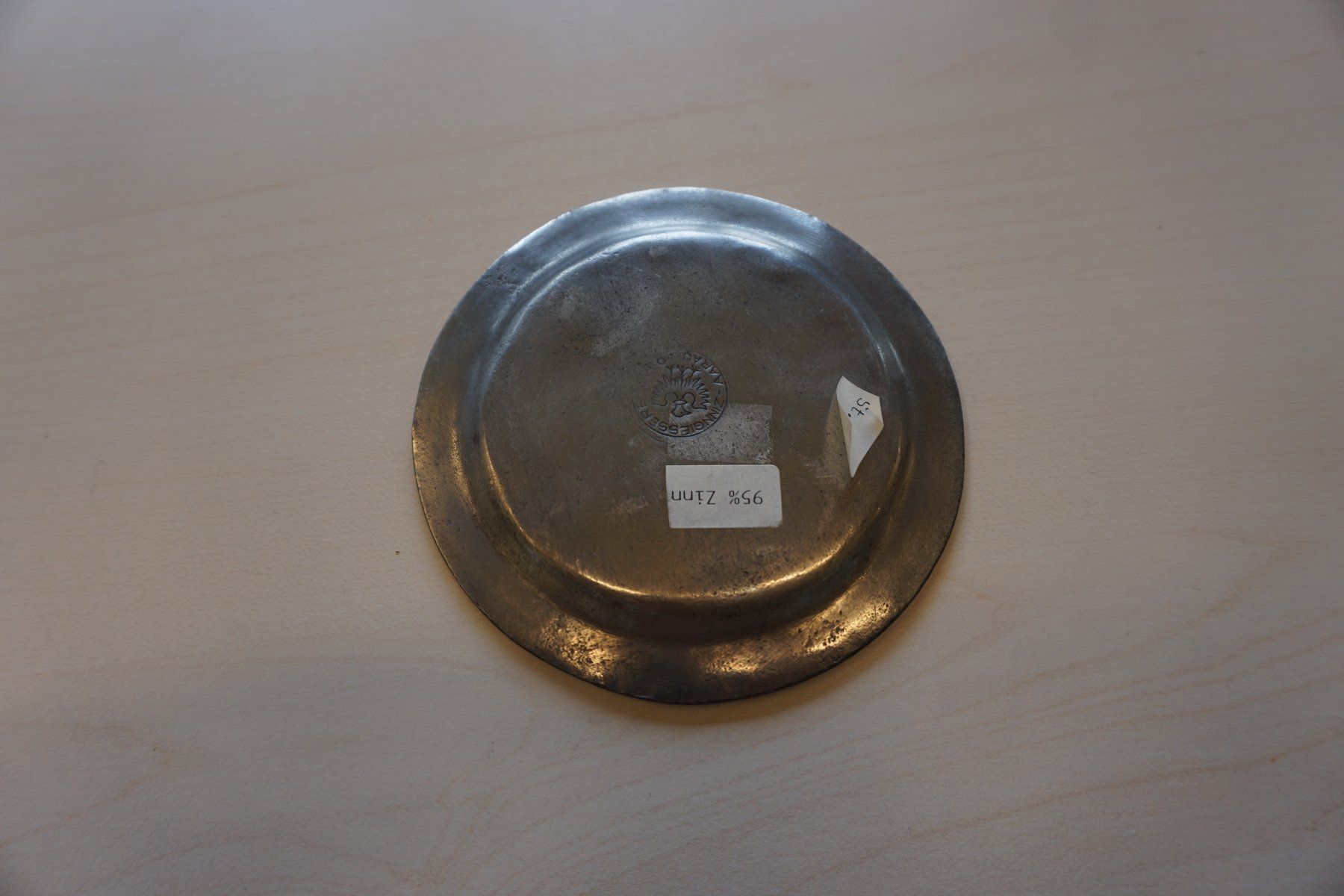 Untersetzer: Zinn Becher Untersetzer, Durchmesser 11cm, 6er Set – Neu (gemäss Beschreibung) aus Giswil von sowo60 6
