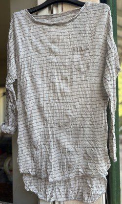 T-Shirt misto lino, M