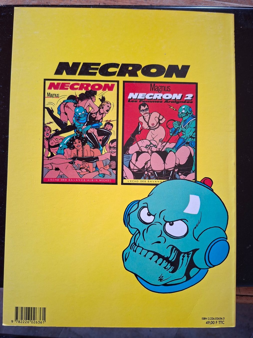 Fumetti: NERCRON N°3 EO  Noblesse dépravée – Usato da Neuchâtel venduto da skajams 1