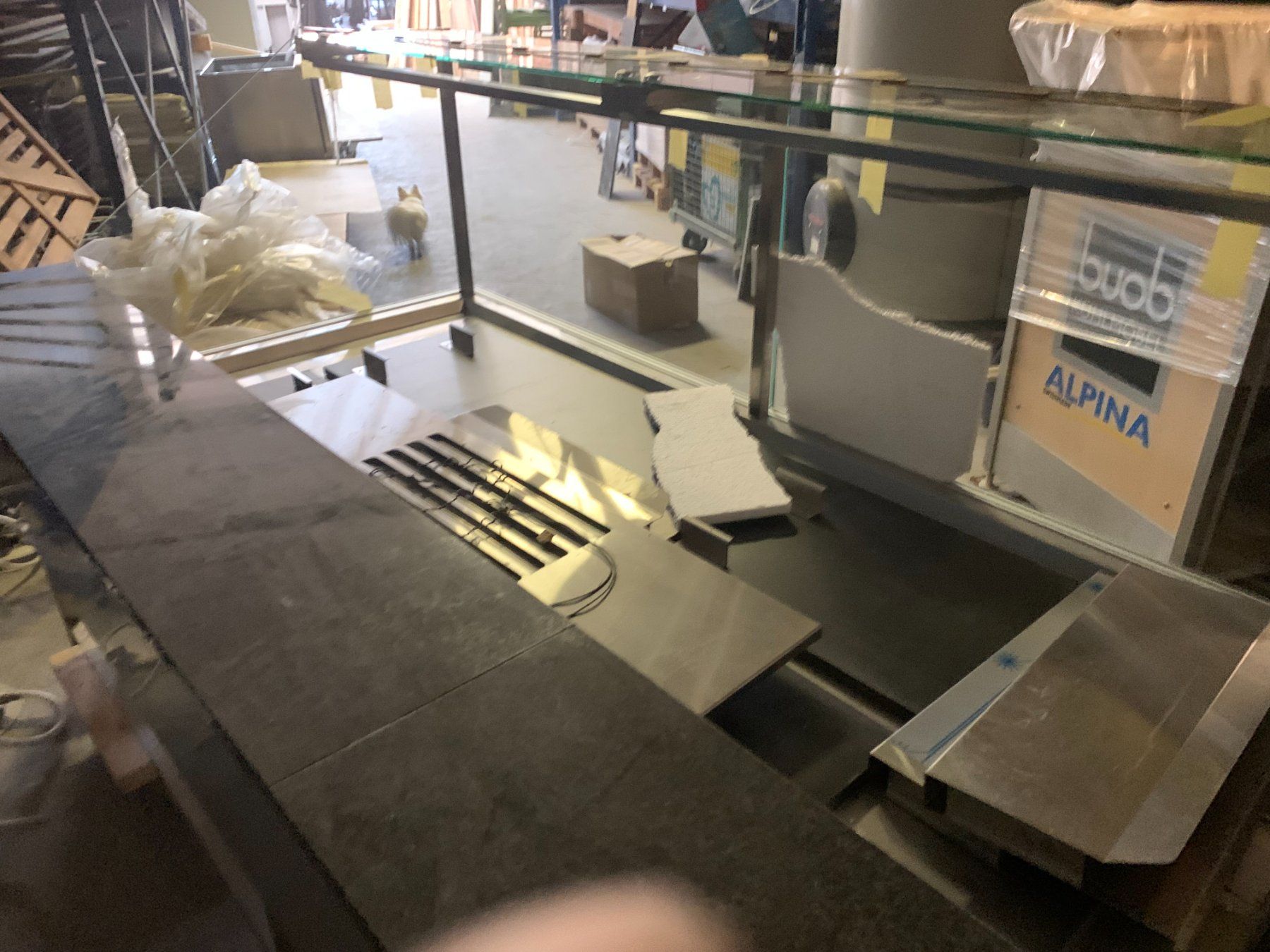 Allestimento di negozi e stand fieristici: NEUE Verkaufstheke mit Eigenkühlung – Nuovo (secondo la descrizione) da Arbon venduto da Saemis 1