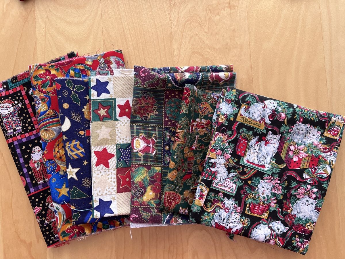 Tessuti: Lot de tissus patchwork motifs Noël – Usato da Bernex venduto da isa_c5fr 2