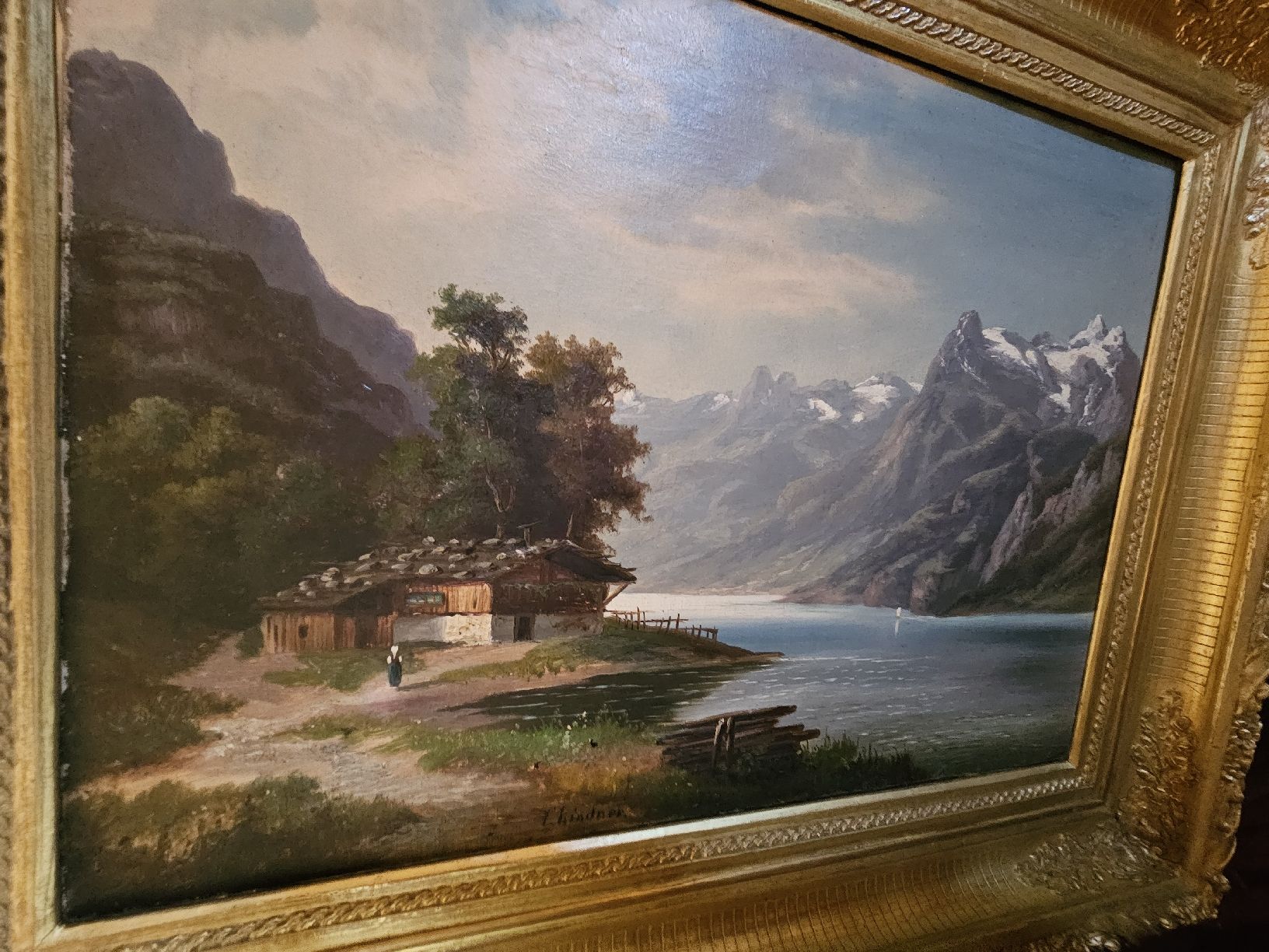 Tableaux: gemälde antik – Défectueux à Schwellbrunn par Omega-alpha 6