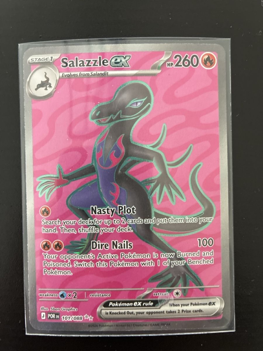 Pokémon Sammelbilder & Trading cards: Salazzle EX Pokémon Karte -Perfect Order - Full Art  – Neu und originalverpackt aus Schlieren von mutschellen8