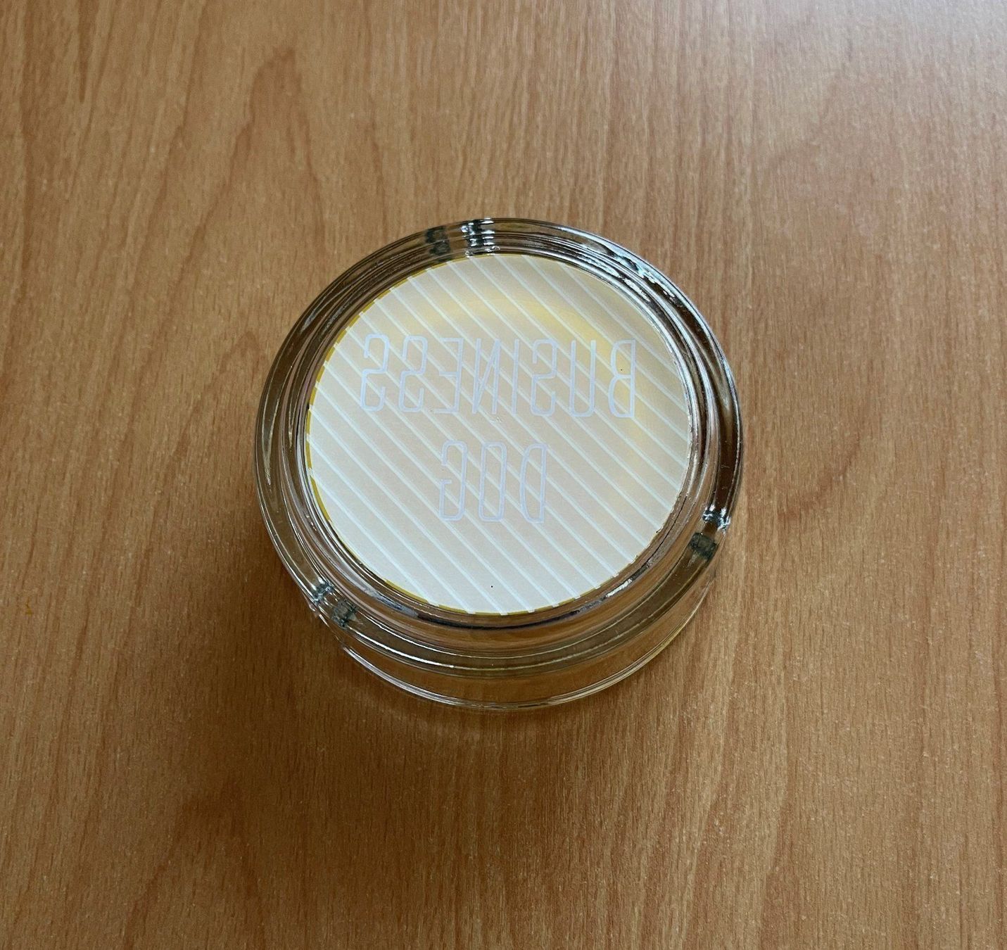 Portacenere: Glas Aschenbecher mit coolem Spruch – Nuovo e nell'imballaggio originale da Basel venduto da Seifehuesli 2
