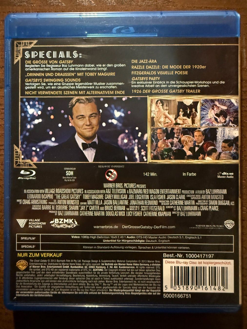 Tous les DVDs: Gatsby – D'occasion à Zürich par Blu-ray_ZH 1