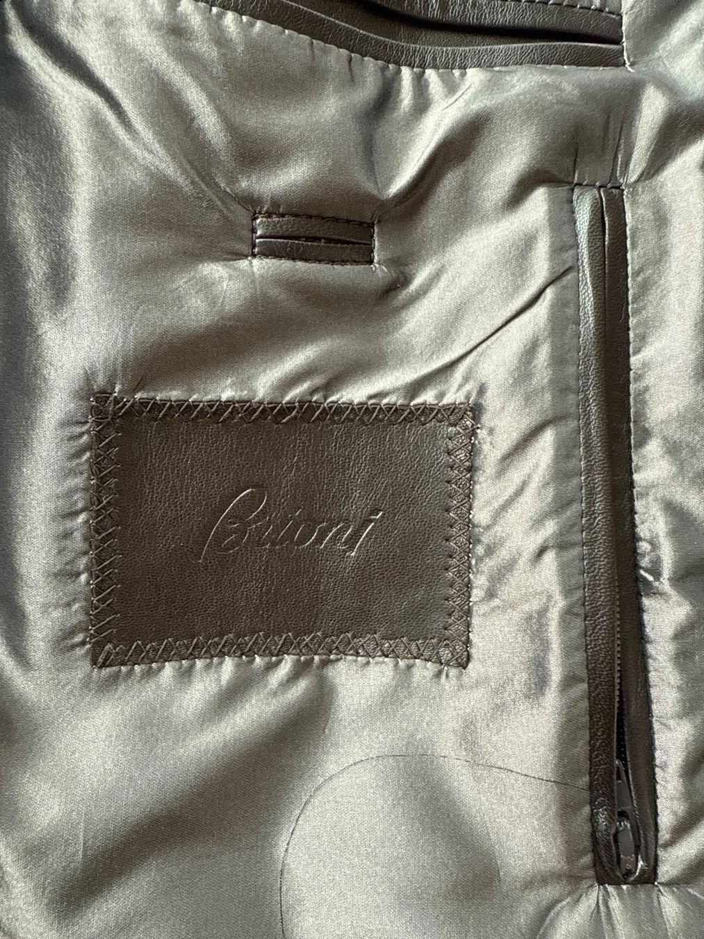 Brioni Giacche: BRIONI LEDER - CASHMERE JACKE – Nuovo (secondo la descrizione) da Zürich venduto da SWKA 6
