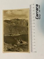 Postkarten Ticino Tessin Ponte diga di Melide 1952