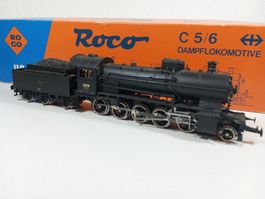ROCO: 04111A, Lokomotive mit Tender, C 5/6 SBB CFF