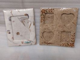 2 handcrafted papier-mâché frames from Malaysia - Frs 1