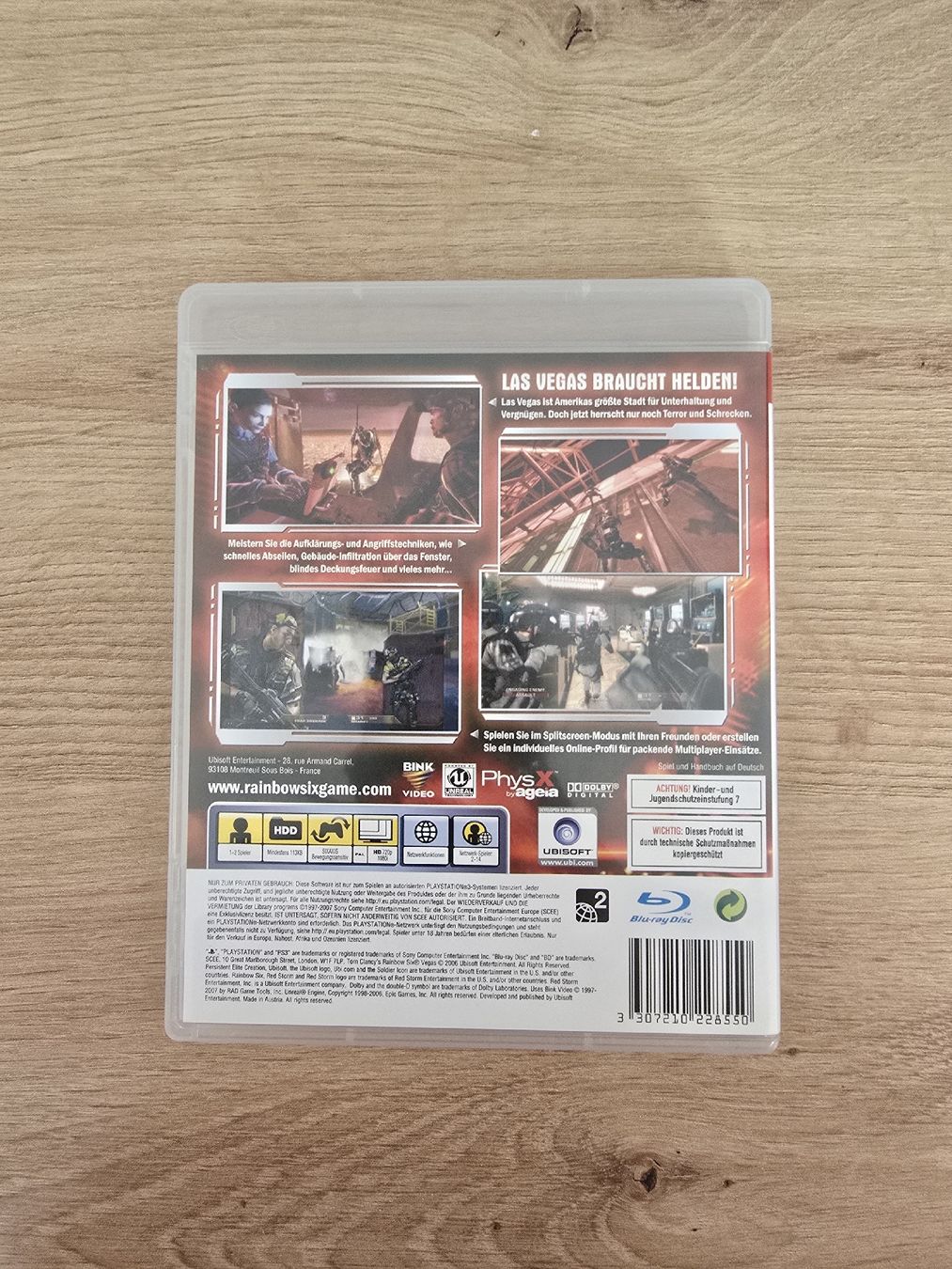 Sony Giochi: Rainbow Six Vegas PS3  – Usato da Chur venduto da 1996hiphop 1