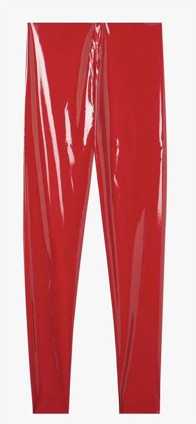 Leggings: Vinyl Leggings Rot Grösse M – Neu und originalverpackt aus Uetendorf von Stoun 6